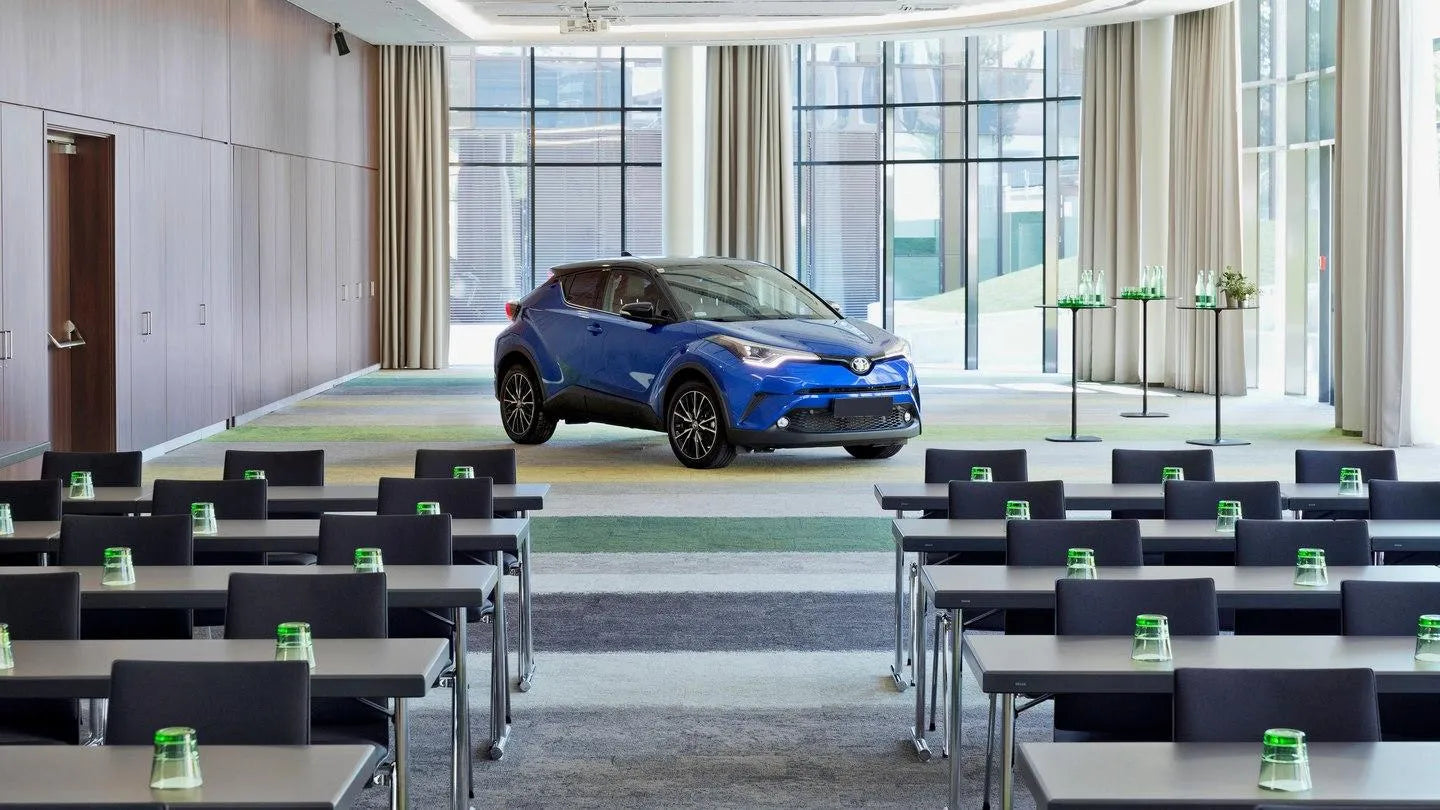 Prater 1 - 4 - Classroom Setup at Courtyard by Marriott Vienna Prater/Messe, Vienna, Austria.