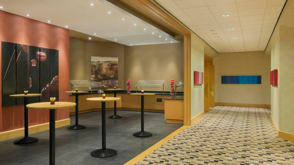 Break  Room at Sheraton Brussels Airport Hotel, Brussels, Belgium.