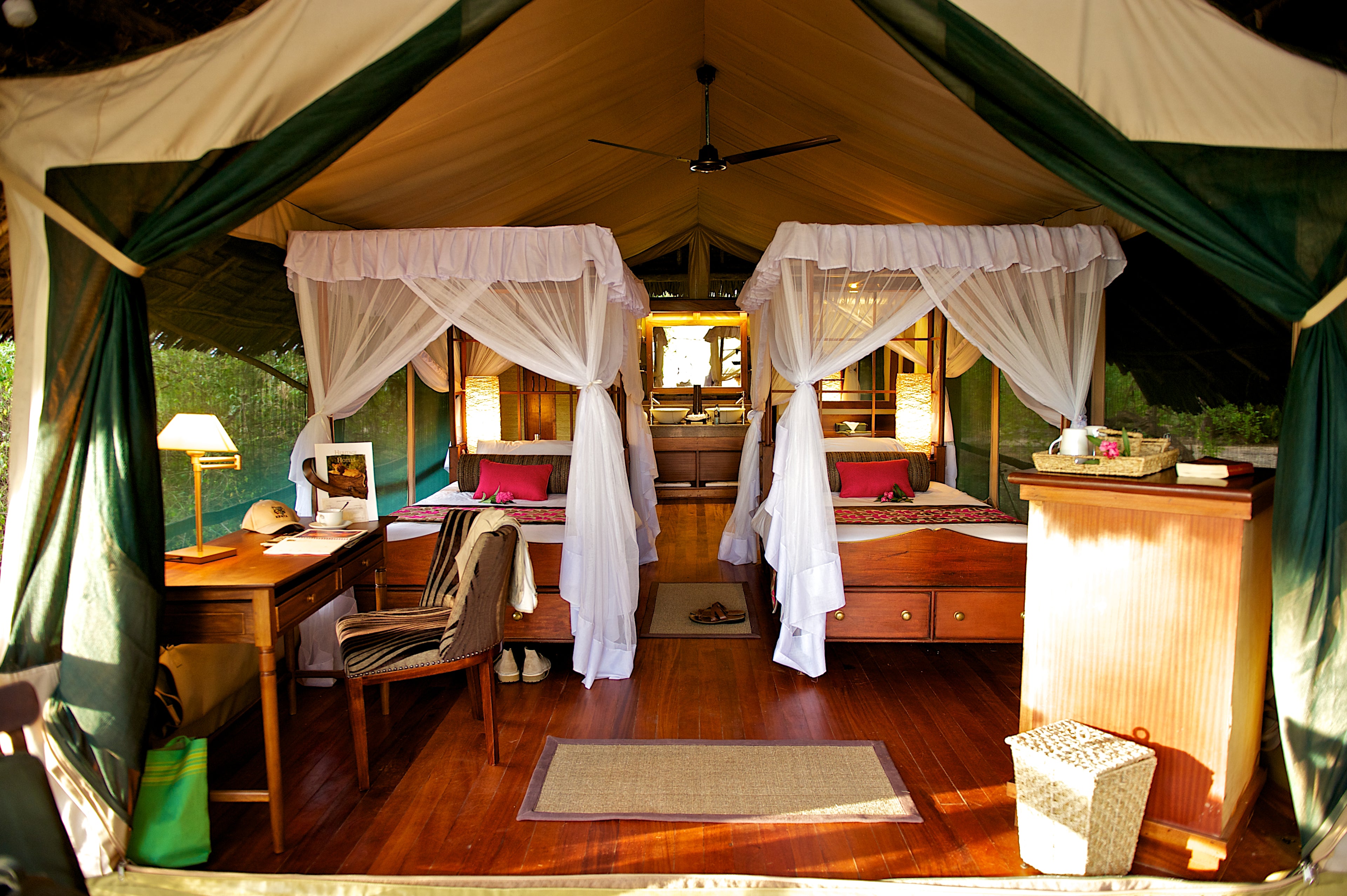Luxurious Twin Tent