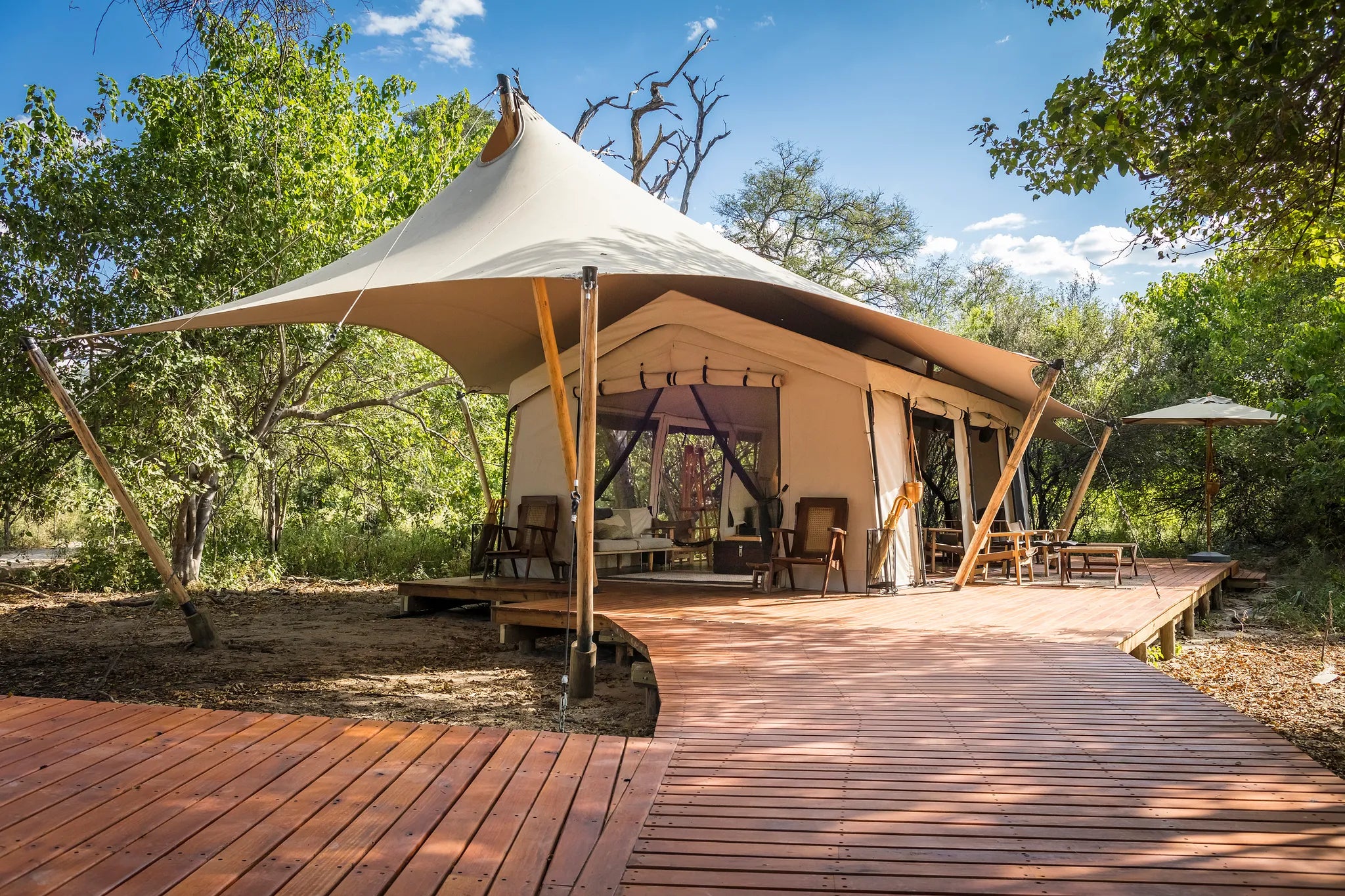 Map Room - Amber River Camp at Amber River Camp, Okavango Delta, Botswana.