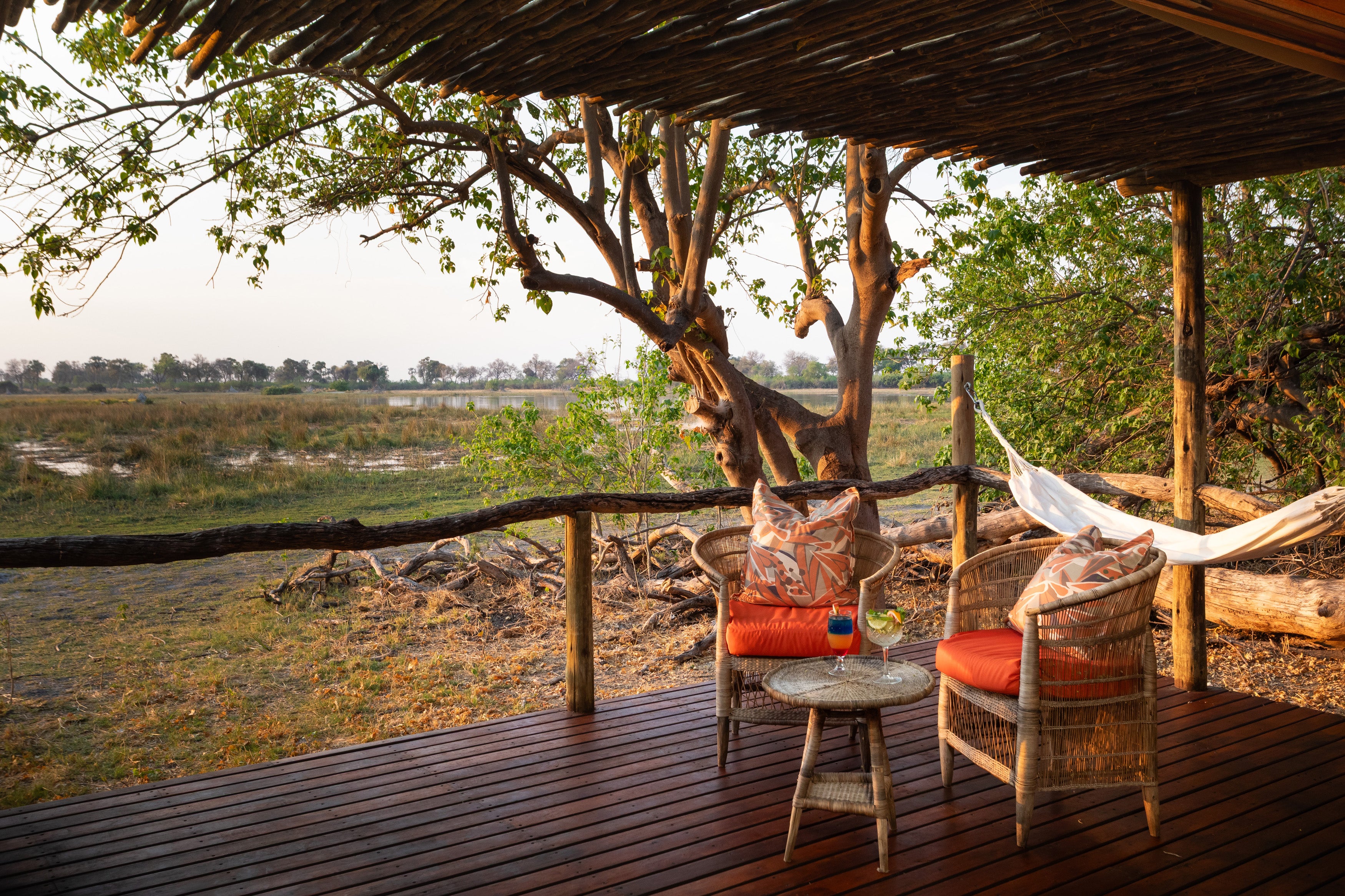 Amber River Camp Deck