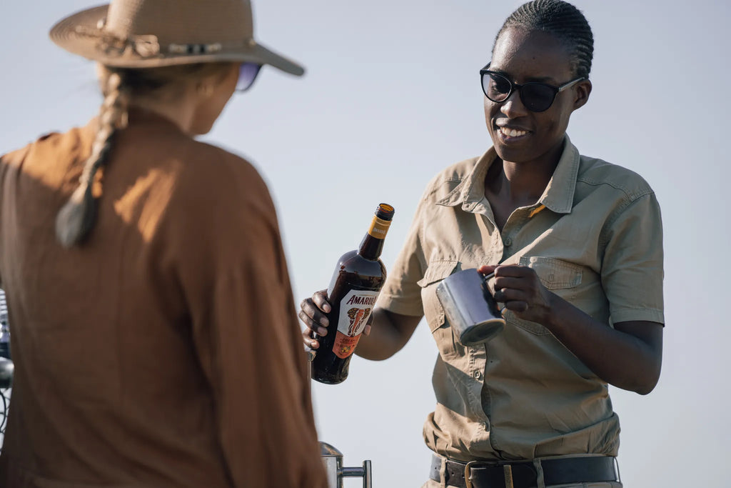 Amber River Camp at Amber River Camp, Okavango Delta, Botswana.