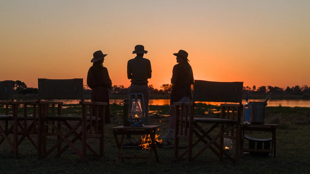 Amber River Camp at Amber River Camp, Okavango Delta, Botswana.