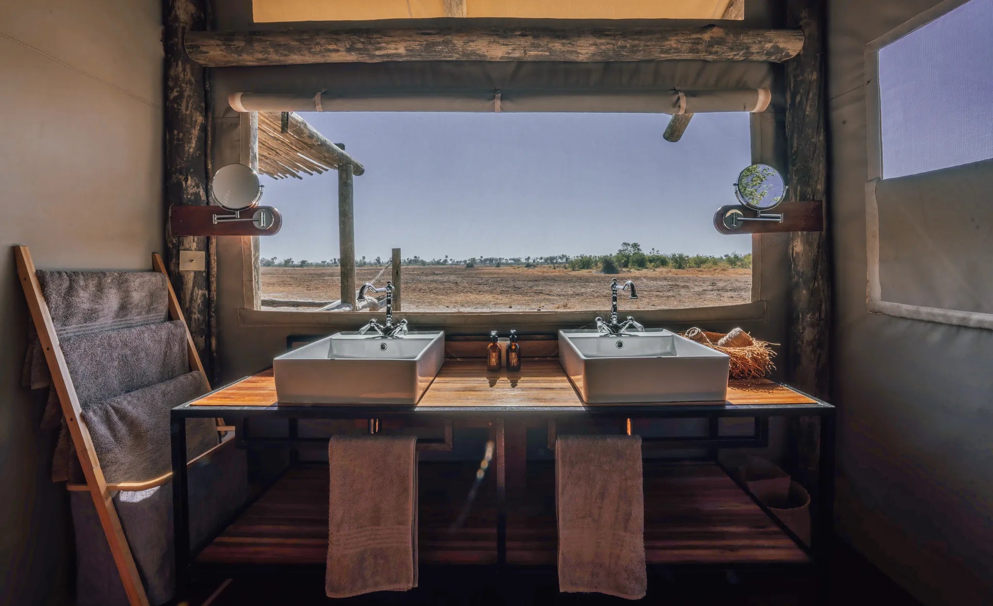 Amber River Camp at Amber River Camp, Okavango Delta, Botswana.