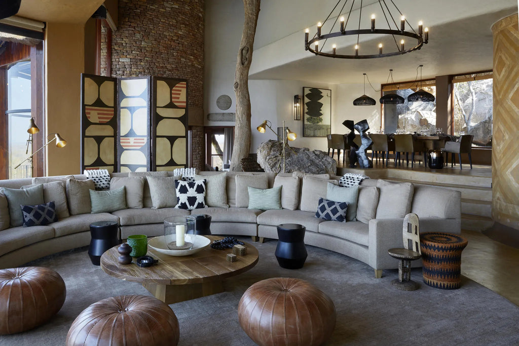Singita Malilangwe House at Singita Malilangwe House, Malilangwe Wildlife Reserve, Zimbabwe.