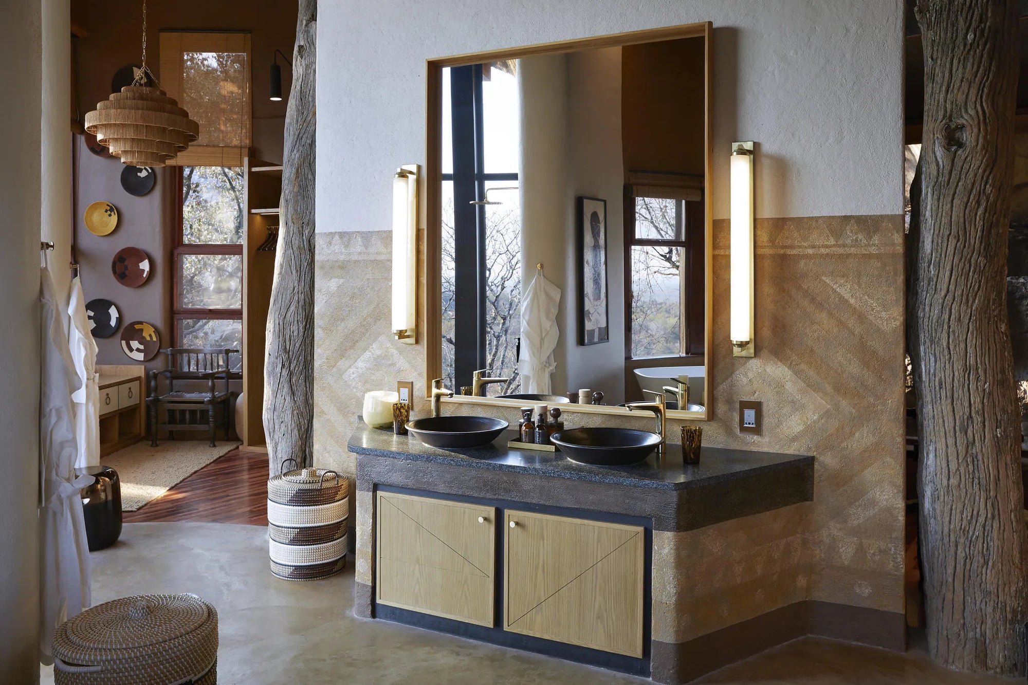 Singita Malilangwe House at Singita Malilangwe House, Malilangwe Wildlife Reserve, Zimbabwe.