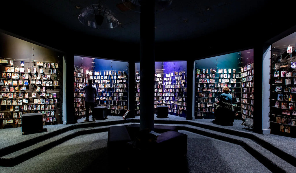 Kigali Genocide Memorial Museum at Singita Kataza House, Volcanoes National Park, Rwanda.
