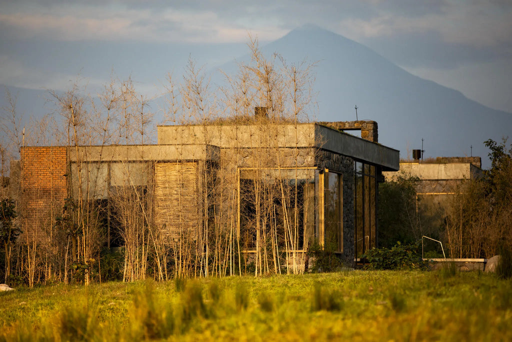 Singita Kataza House - Exterior at Singita Kataza House, Volcanoes National Park, Rwanda.