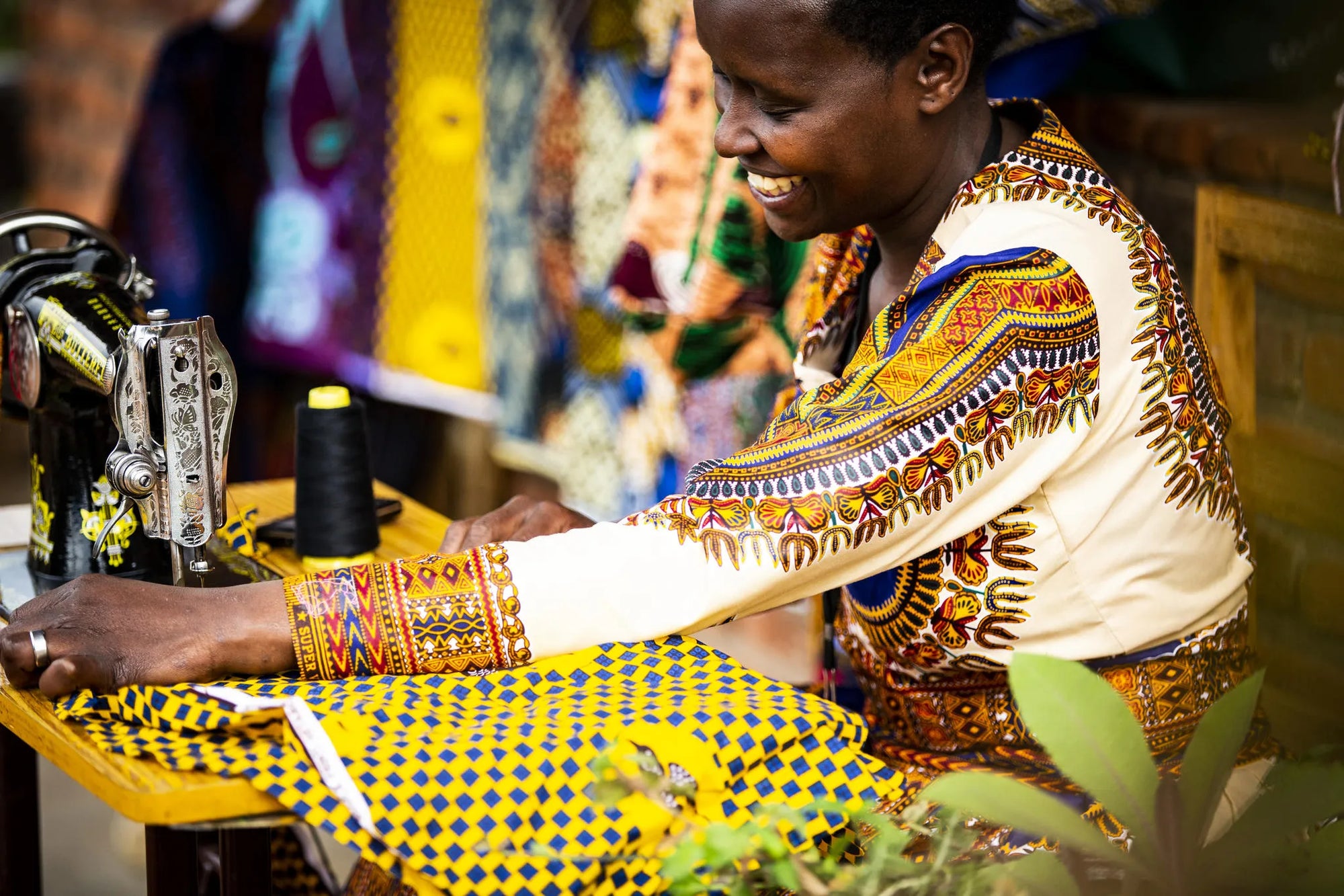 Singita Volcanoes National Park - Local Market at Singita Kataza House, Volcanoes National Park, Rwanda.