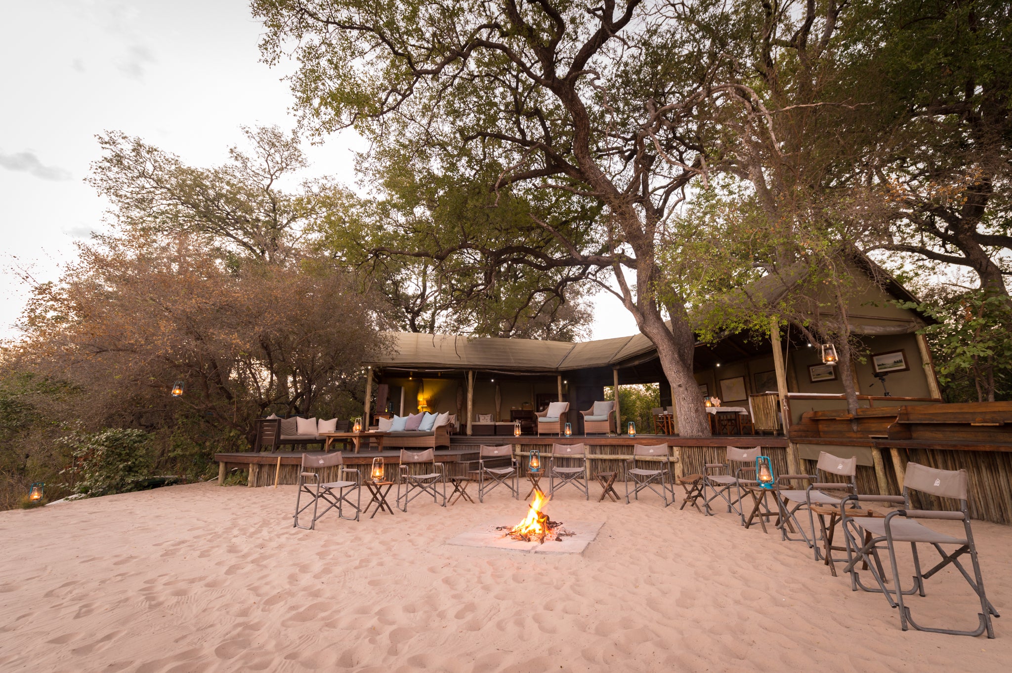 The Boma and Campfire Area