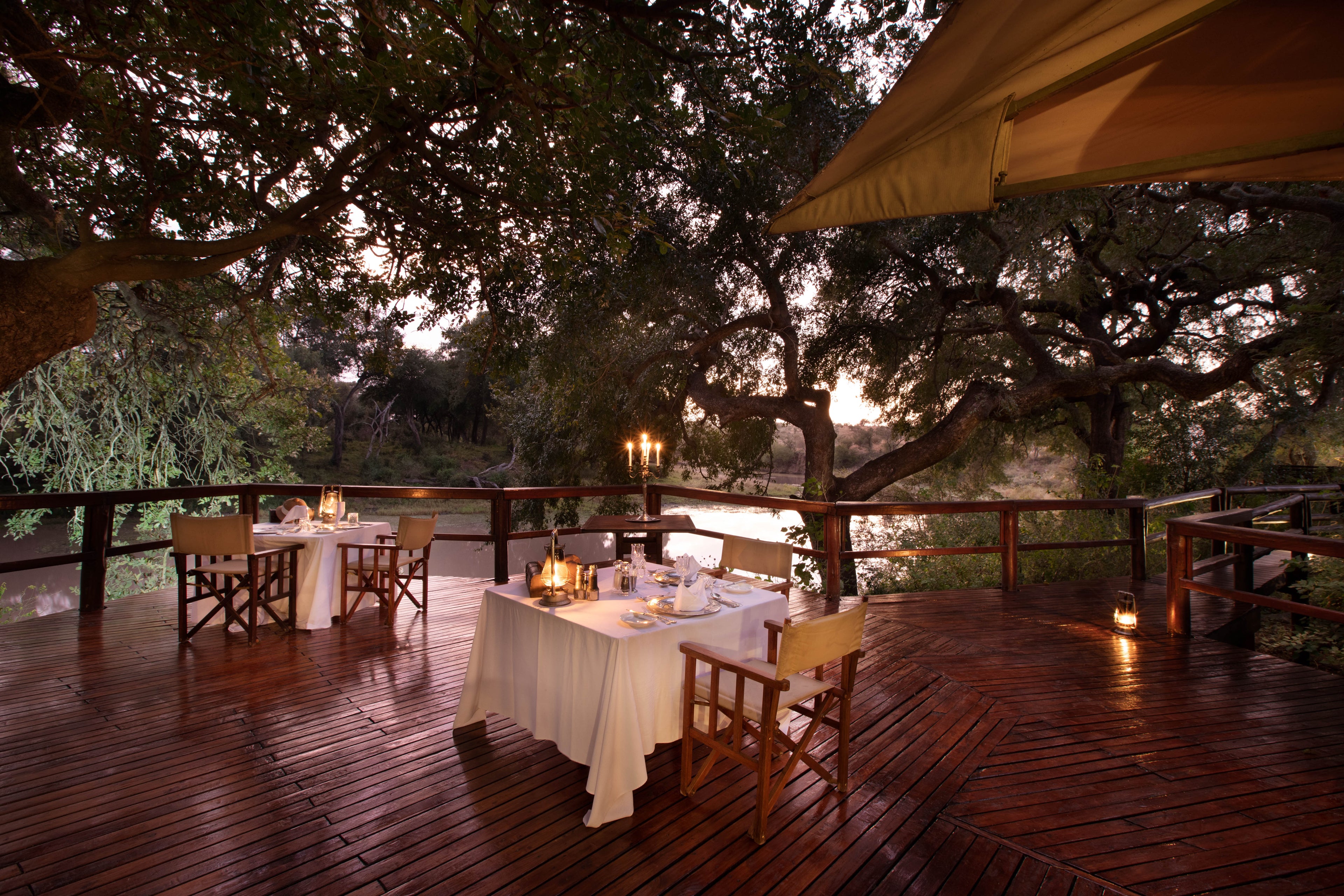 Hamiltons Tented Camp - Deck Area 1