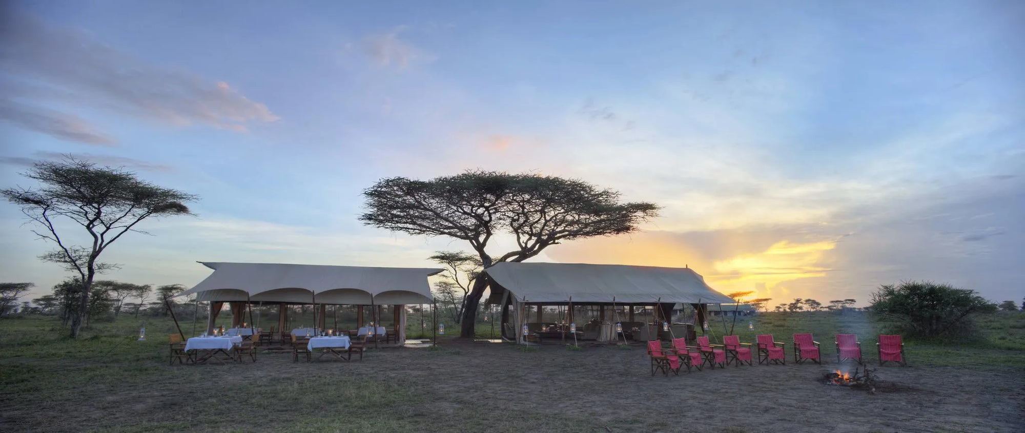 &Beyond Serengeti Under Canvas at andBeyond Serengeti Under Canvas Ndutu area, Southern Serengeti, Tanzania.