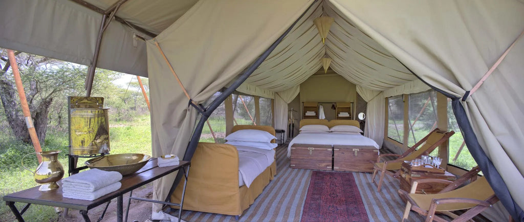 &Beyond Serengeti Under Canvas at andBeyond Serengeti Under Canvas, Southern Serengeti, Tanzania.