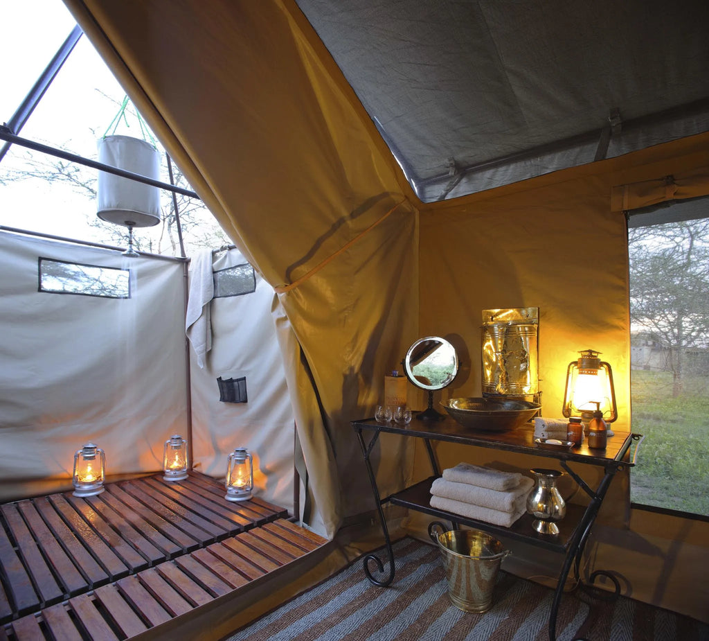 &Beyond Serengeti Under Canvas at andBeyond Serengeti Under Canvas Ndutu area, Southern Serengeti, Tanzania.
