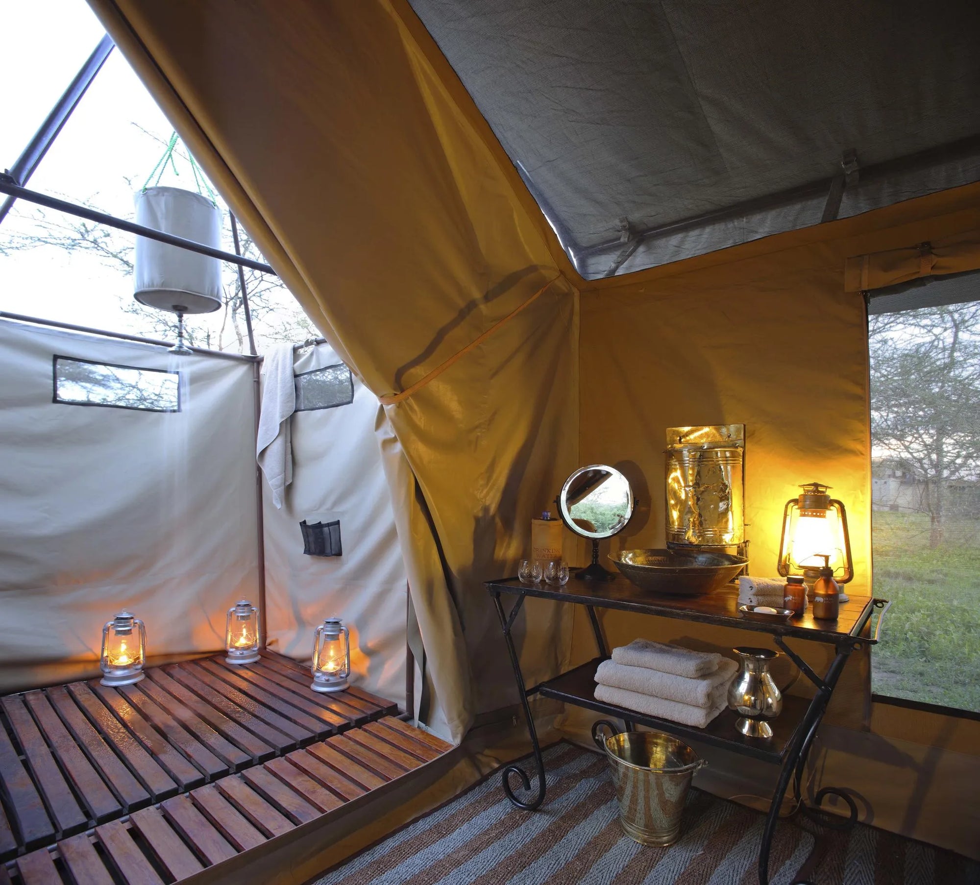 &Beyond Serengeti Under Canvas at andBeyond Serengeti Under Canvas, Southern Serengeti, Tanzania.