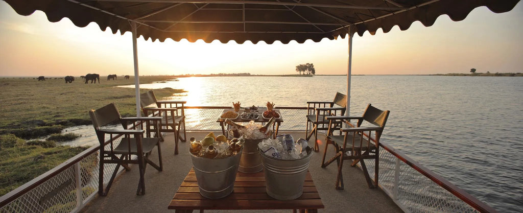 Chobe Under Canvas at andBeyond Chobe Under Canvas, Chobe National Park, Botswana.