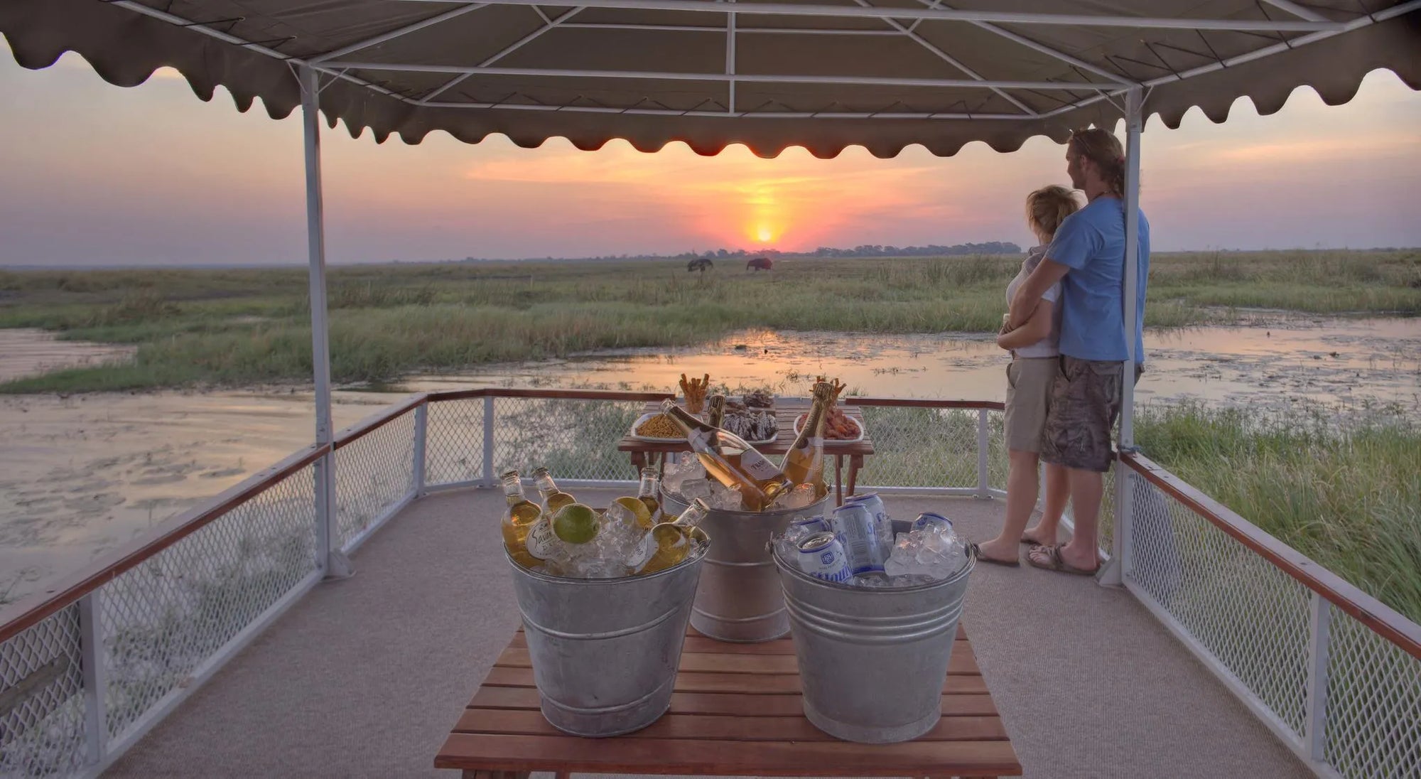 Chobe Under Canvas at andBeyond Chobe Under Canvas, Chobe National Park, Botswana.