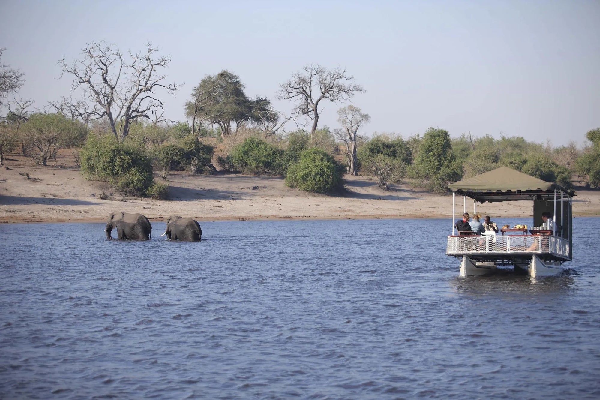 Chobe Under Canvas at andBeyond Chobe Under Canvas, Chobe National Park, Botswana.