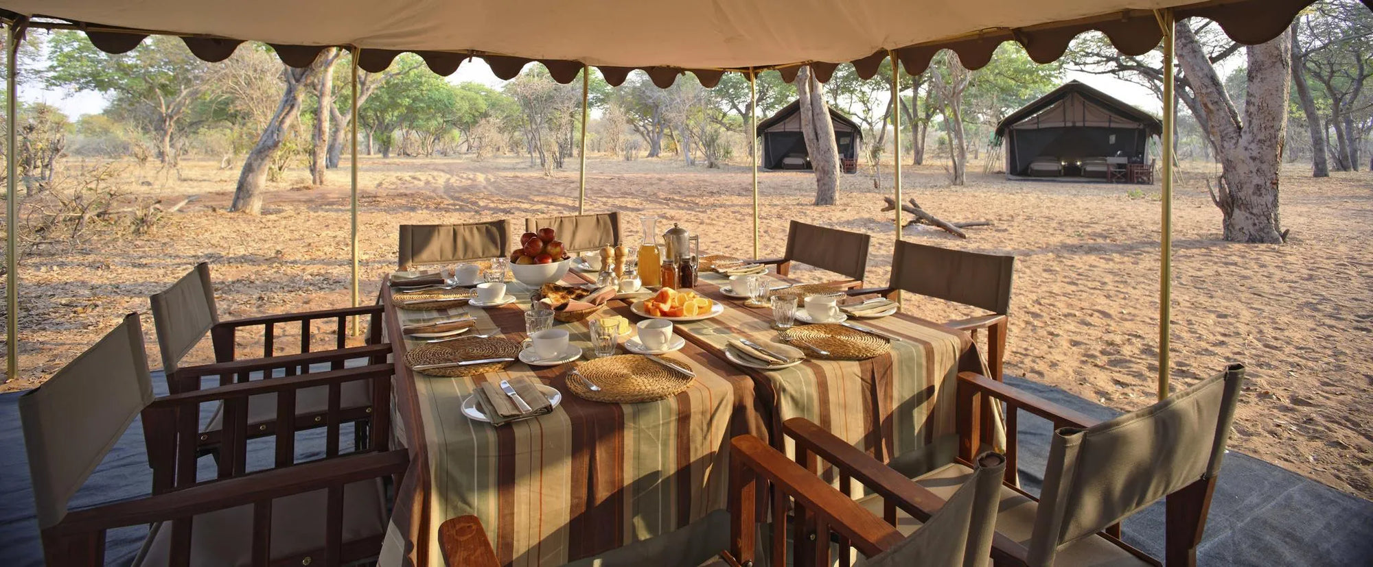 Chobe Under Canvas at andBeyond Chobe Under Canvas, Chobe National Park, Botswana.