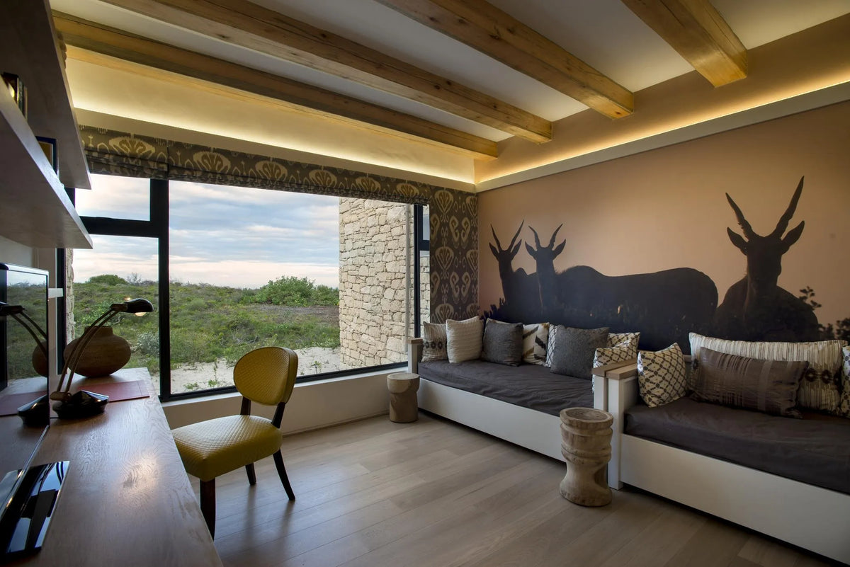 Morukuru Ocean House - study / children's bedroom
