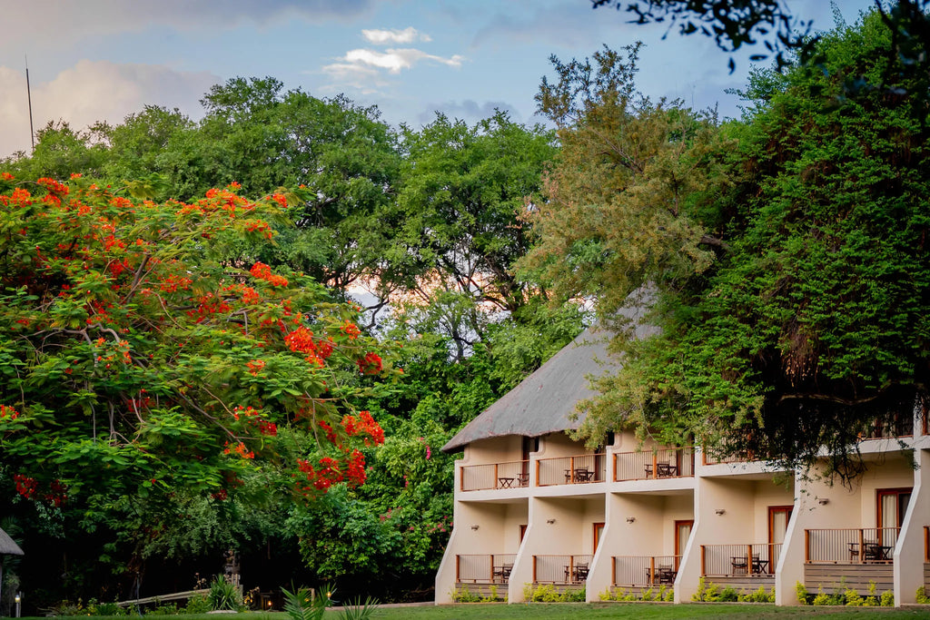 Luxury Safari rooms at The Chobe Safari Lodge, Kasane, Botswana.