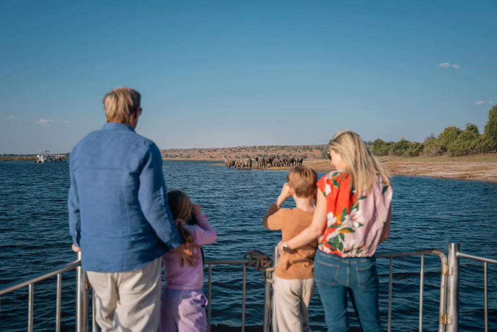 Family friendly at The Chobe Safari Lodge, Kasane, Botswana.