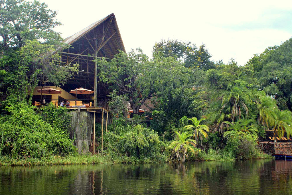 Chobe Safari Lodge from the river