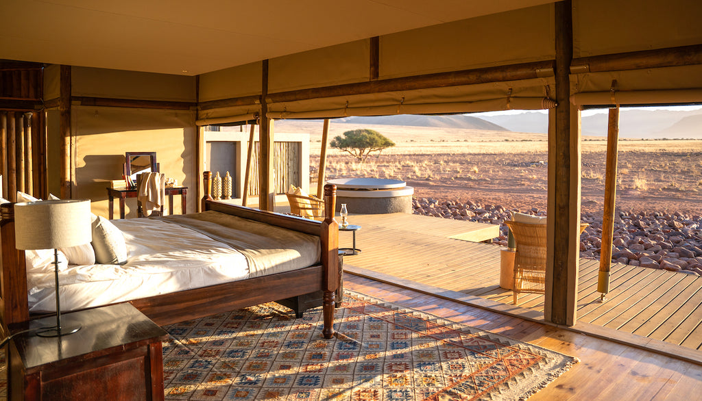 Wolwedans Plains Camp Room interior