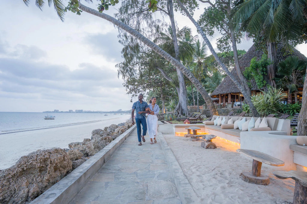 Sundowner at Severin Sea Lodge, Bamburi, Kenya.