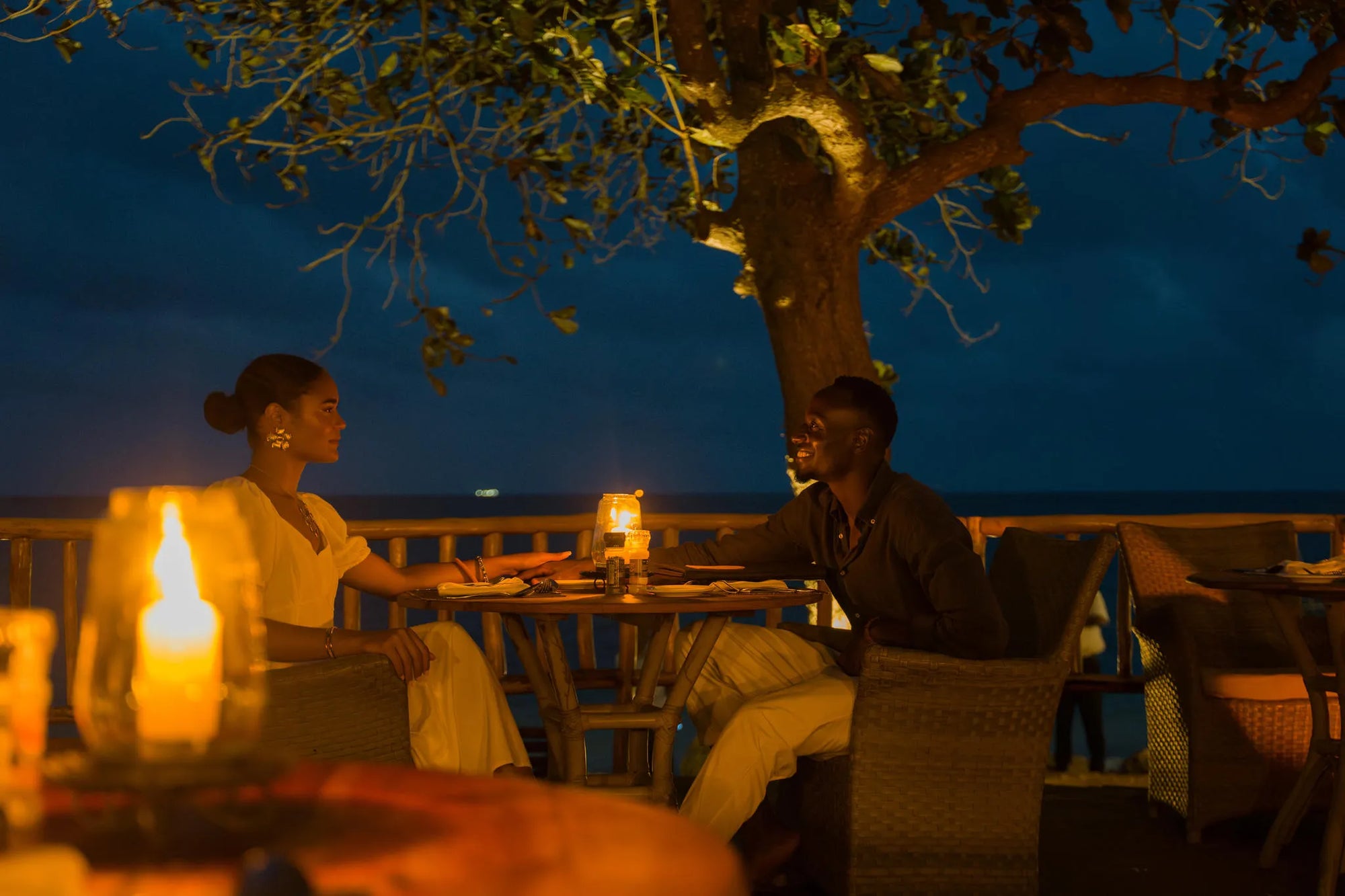 Restaurant at Severin Sea Lodge, Bamburi, Kenya.