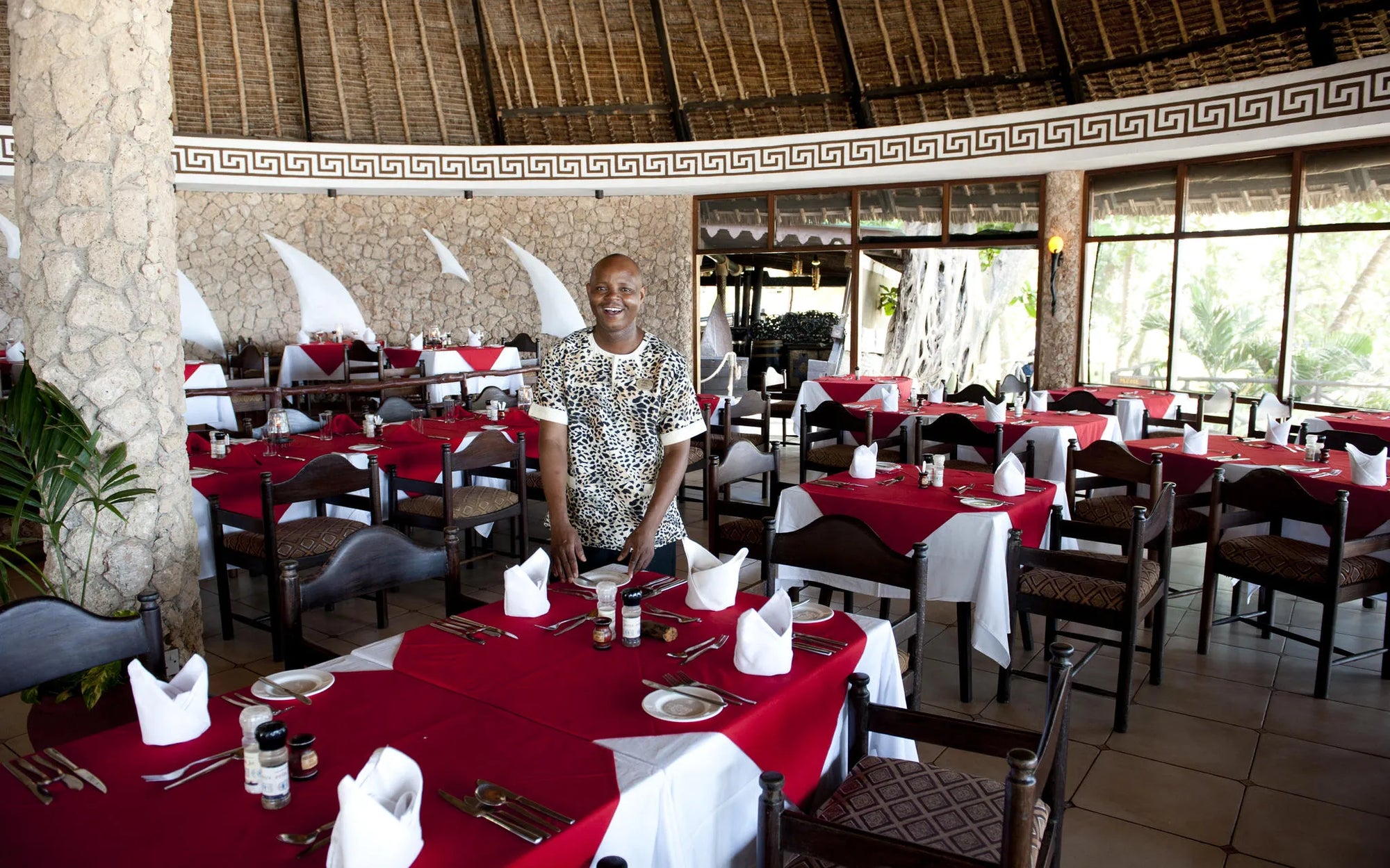 Kisima Restaurant at Severin Sea Lodge, Bamburi, Kenya.