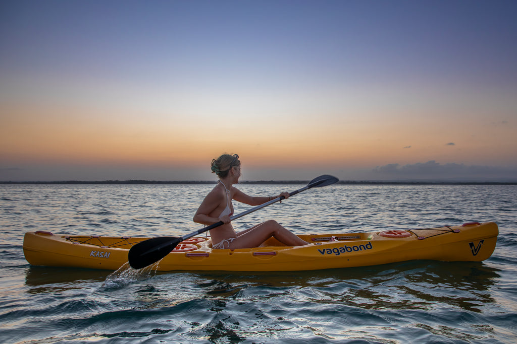 Kayaking in the Island