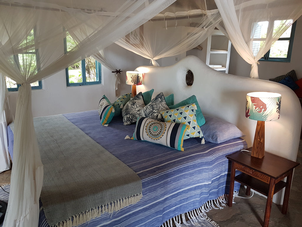 Beach cottage interior