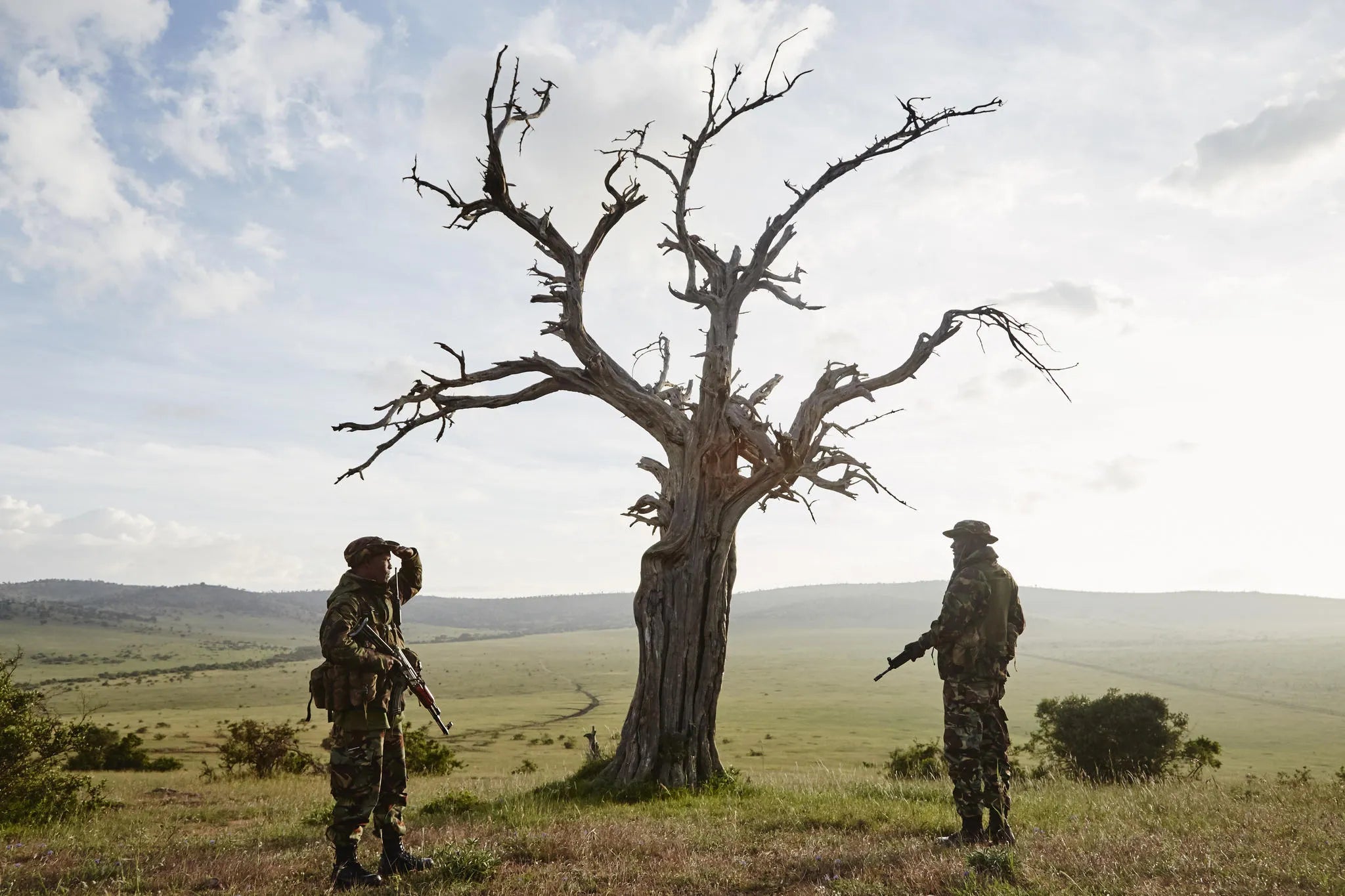 Deployments with the Borana Conservancy anti-poaching team
