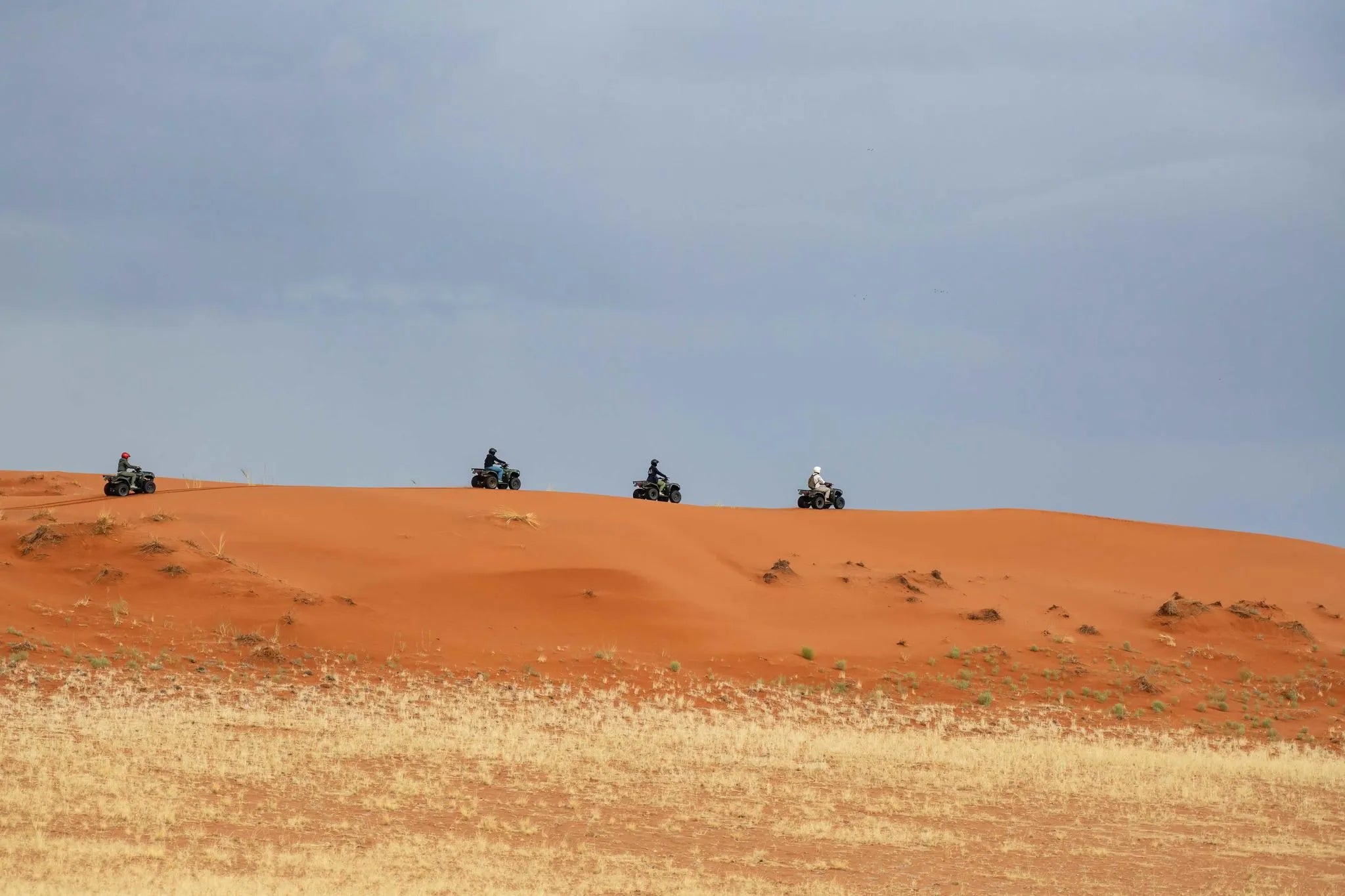 Quad biking