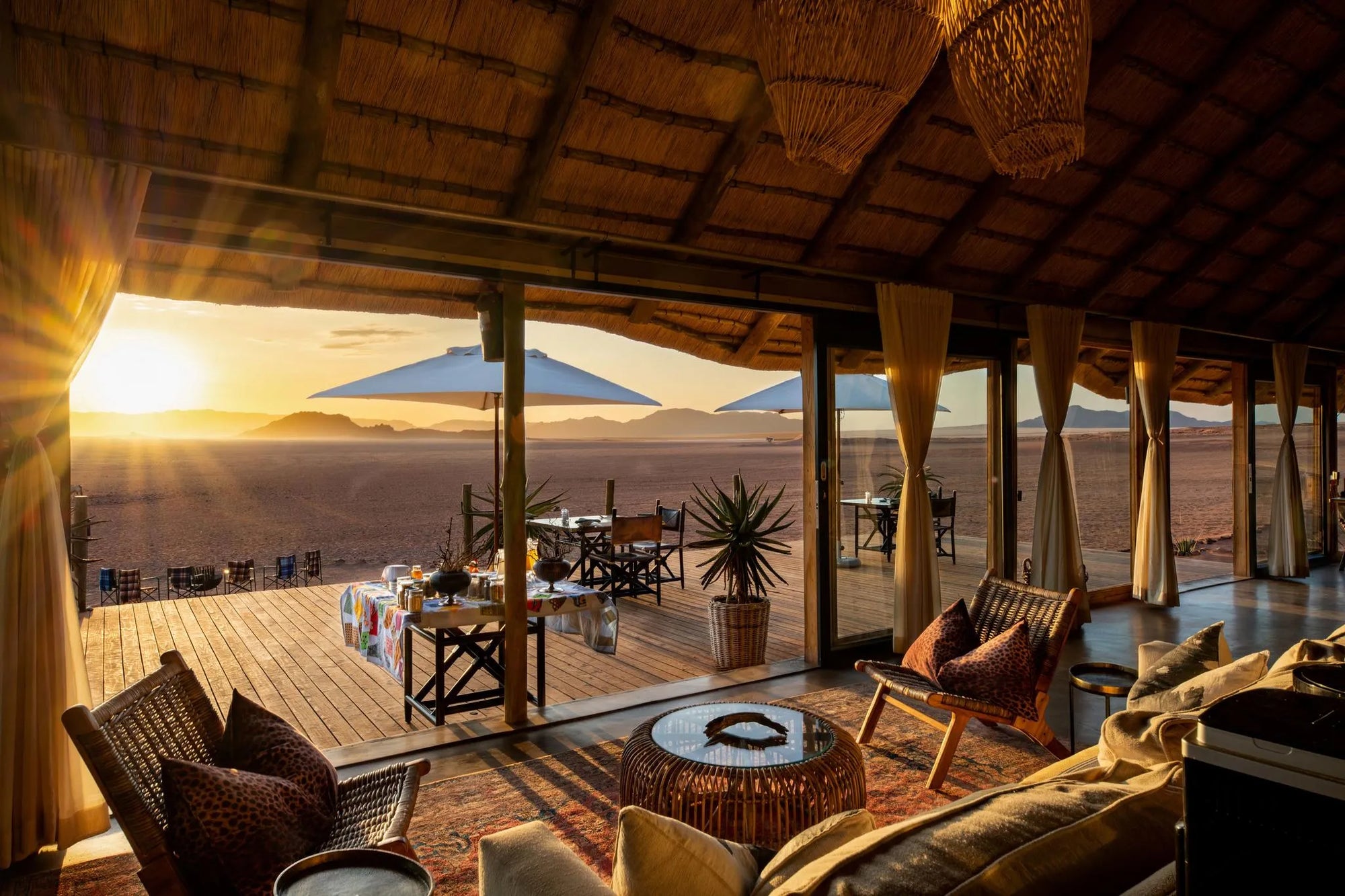 Camp Interior at Kwessi Dunes, NamibRand Nature Reserve, Namibia.