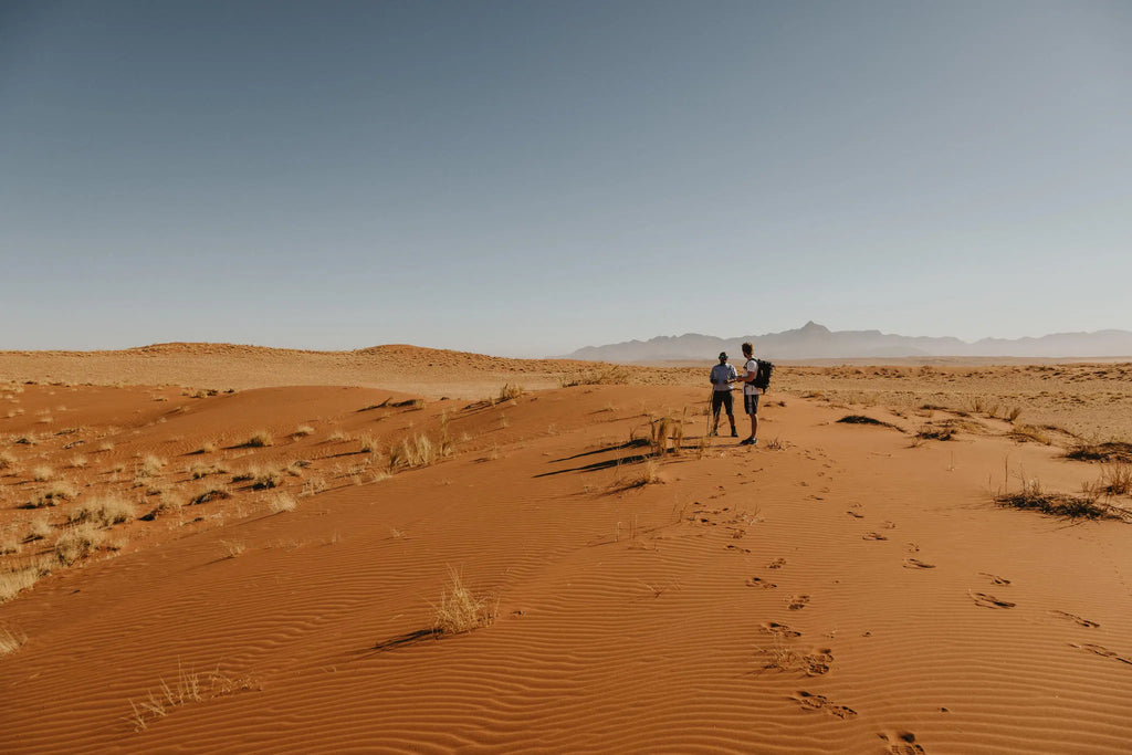 Nature Walk at Kwessi Dunes, NamibRand Nature Reserve, Namibia.