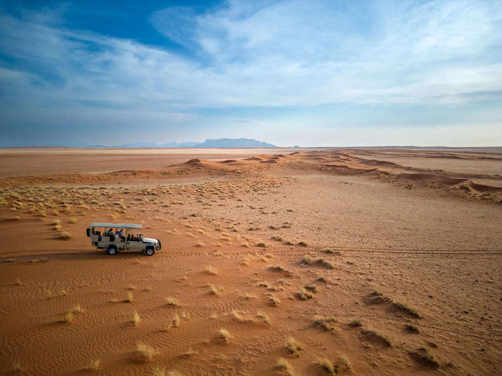 Nature Drive at Kwessi Dunes, NamibRand Nature Reserve, Namibia.