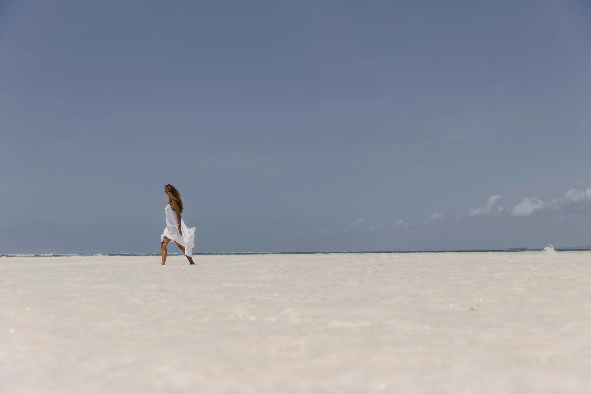 Beach walk at Hemingways Watamu, Watamu, Kenya.
