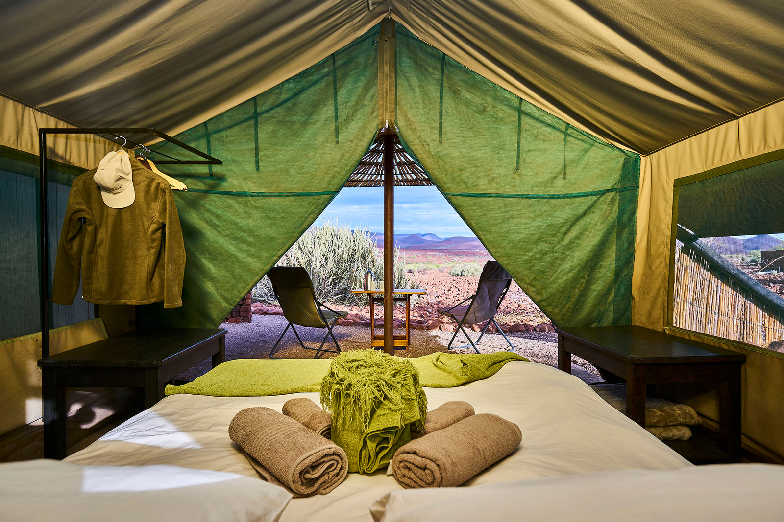 Etendeka Mountain Camp — Double tent