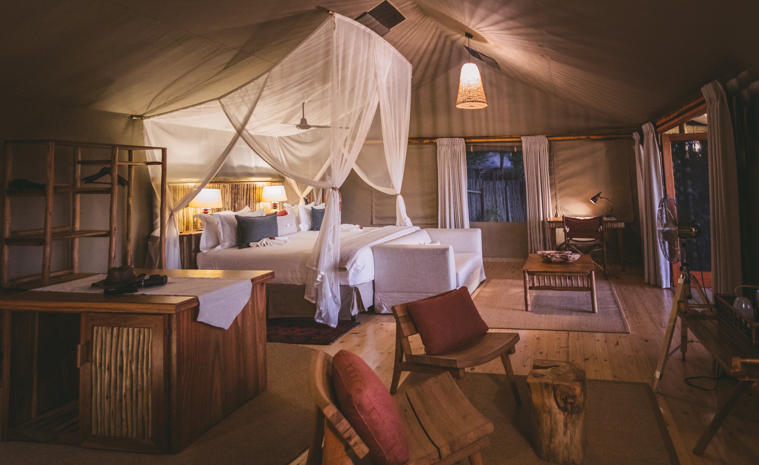 Family Tent Interior