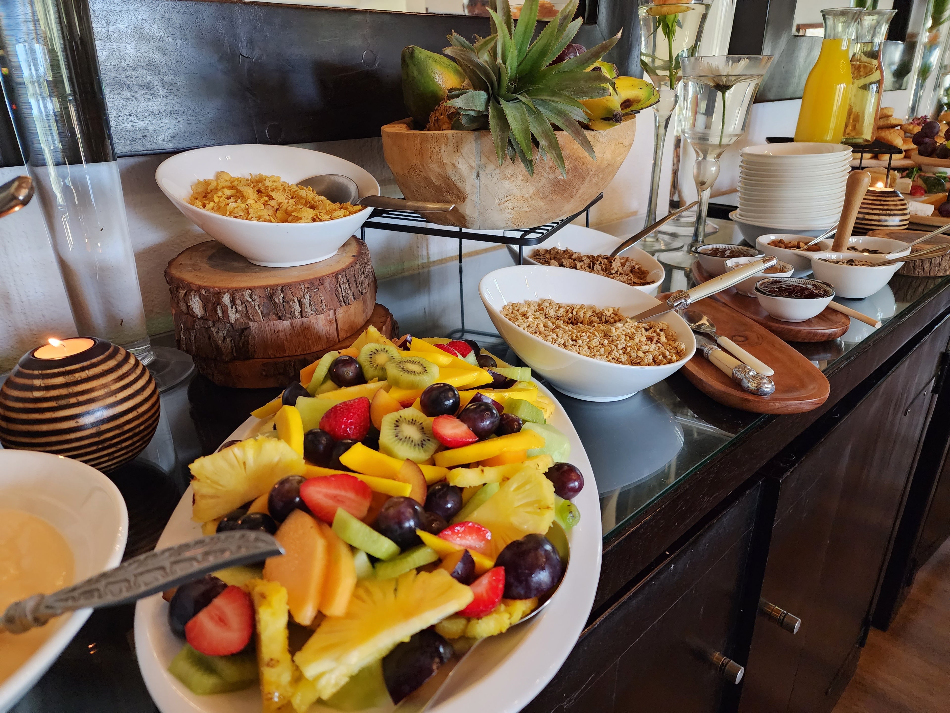 Breakfast at Kuname Lodge