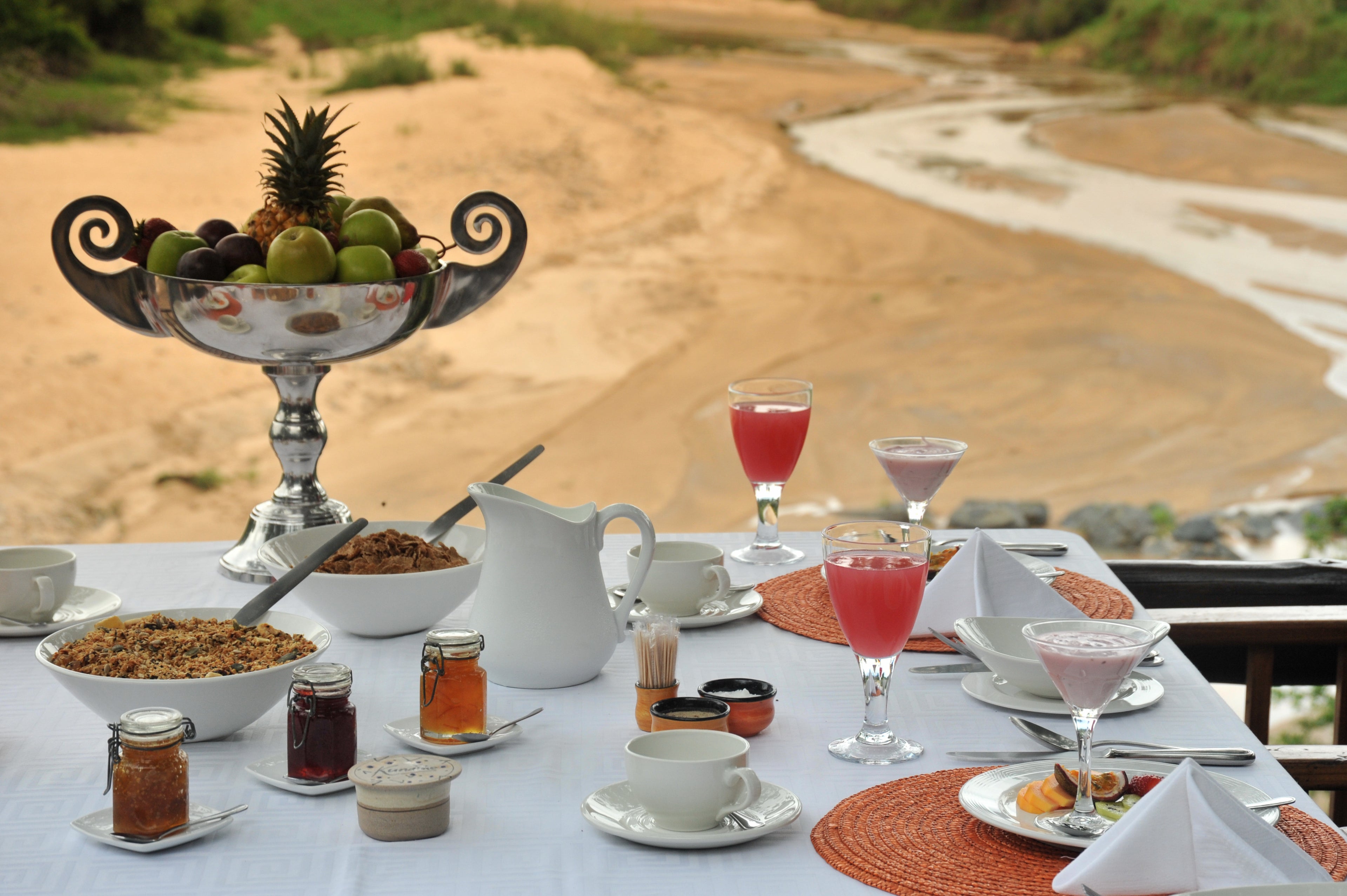 Breakfasts with a view