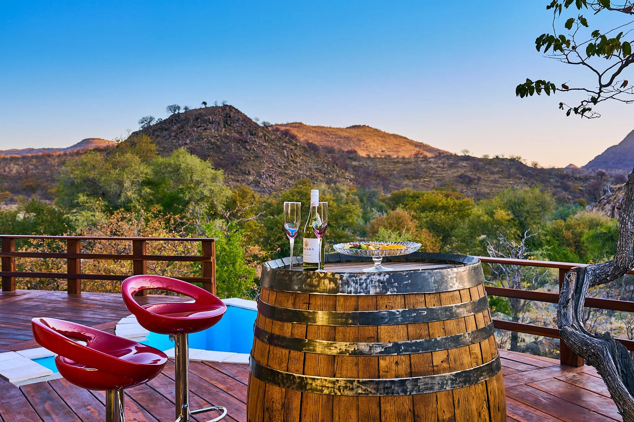 The Villa @Huab at Huab Lodge, Damaraland, Namibia.