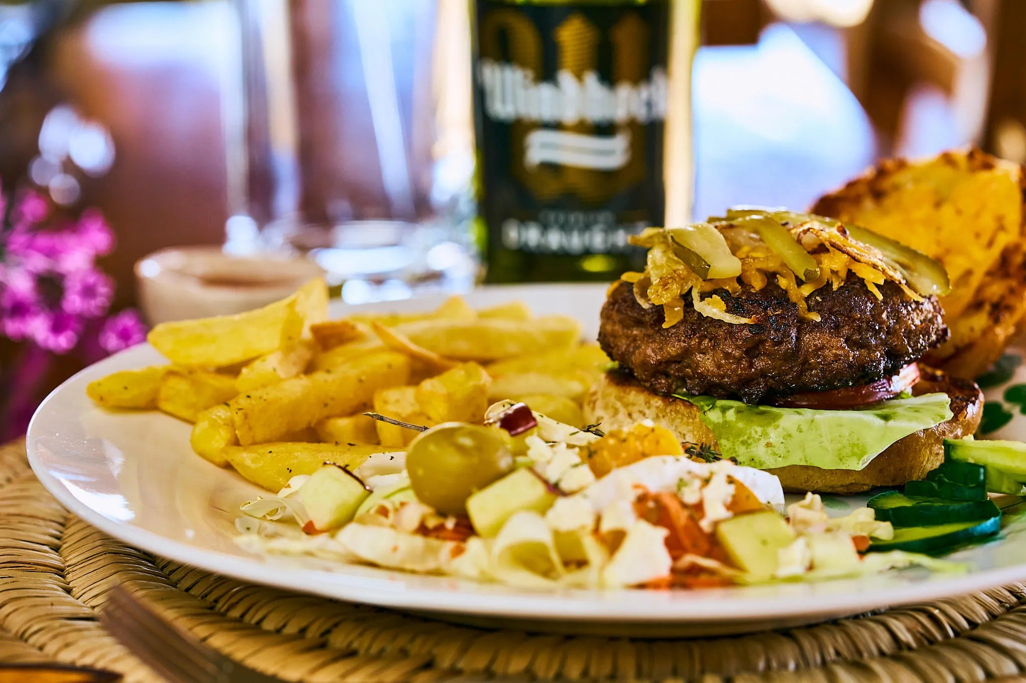 Meals at Huab at Huab Lodge, Damaraland, Namibia.