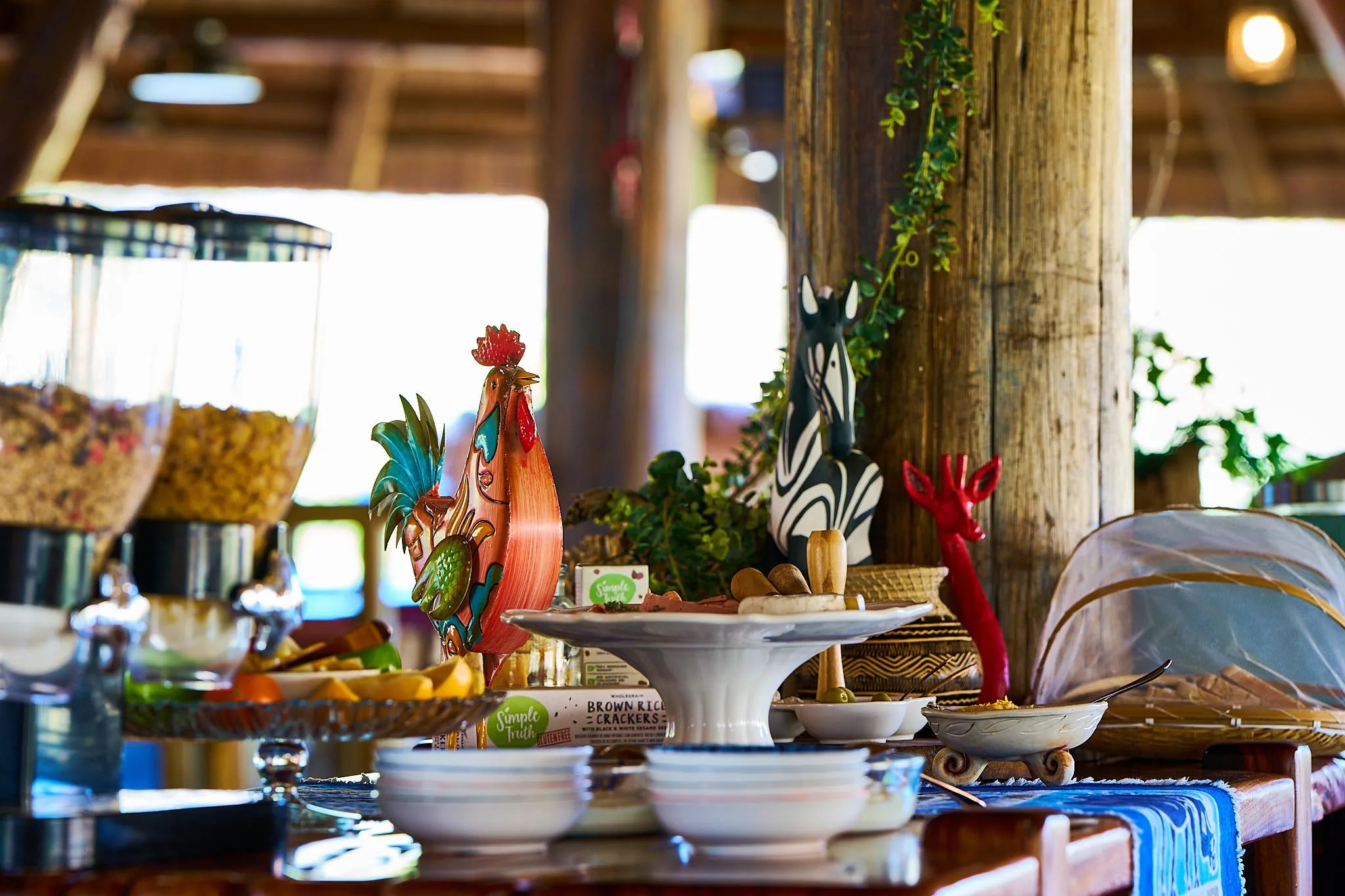 Breakfast at Huab at Huab Lodge, Damaraland, Namibia.