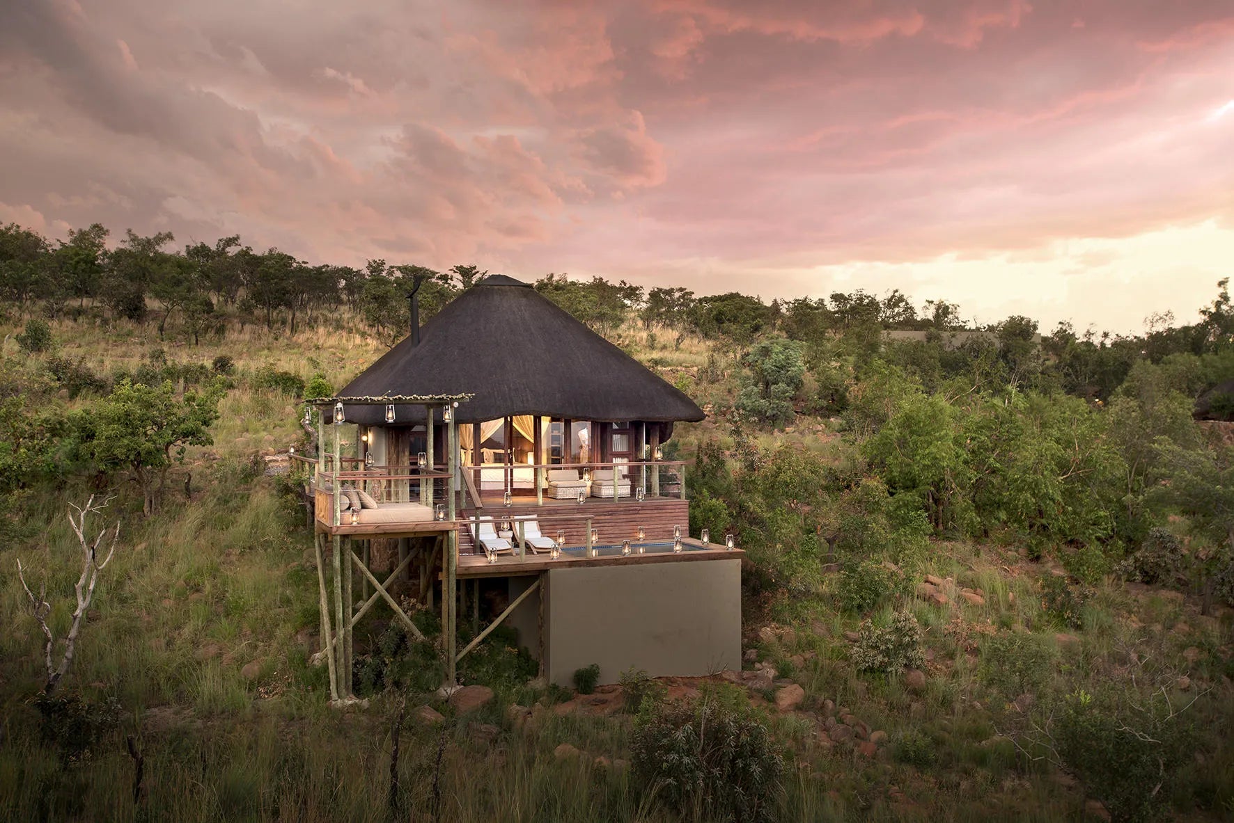 Mhondoro Safari Lodge and Villa at Mhondoro Safari Lodge & Villa, Welgevonden Game Reserve, South Africa.