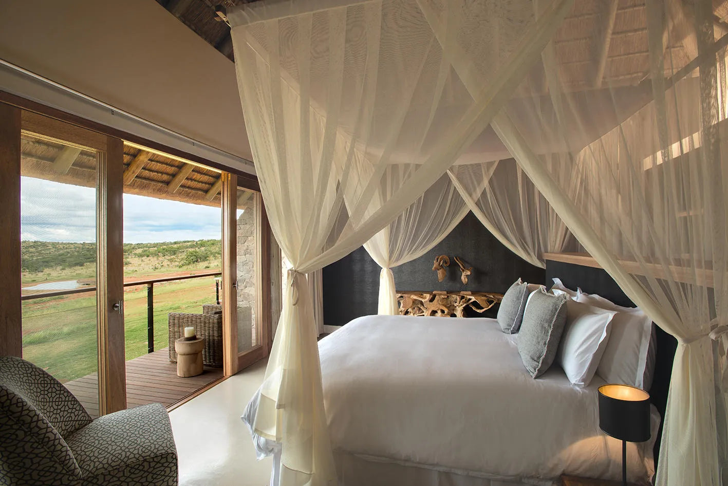 Mhondoro Safari Lodge and Villa at Mhondoro Safari Lodge & Villa, Welgevonden Game Reserve, South Africa.