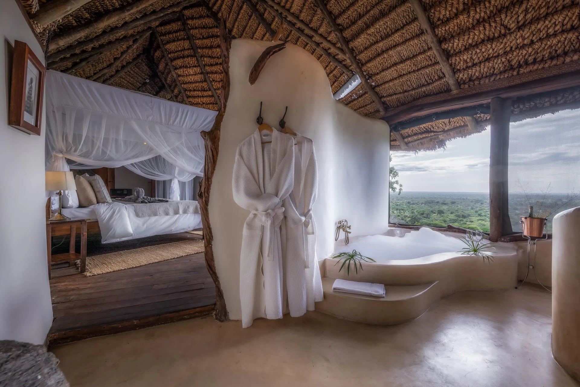 Elsa’s Kopje Meru Honeymoon Cottage at Elewana Elsa’s Kopje Meru, Meru National Park, Kenya.
