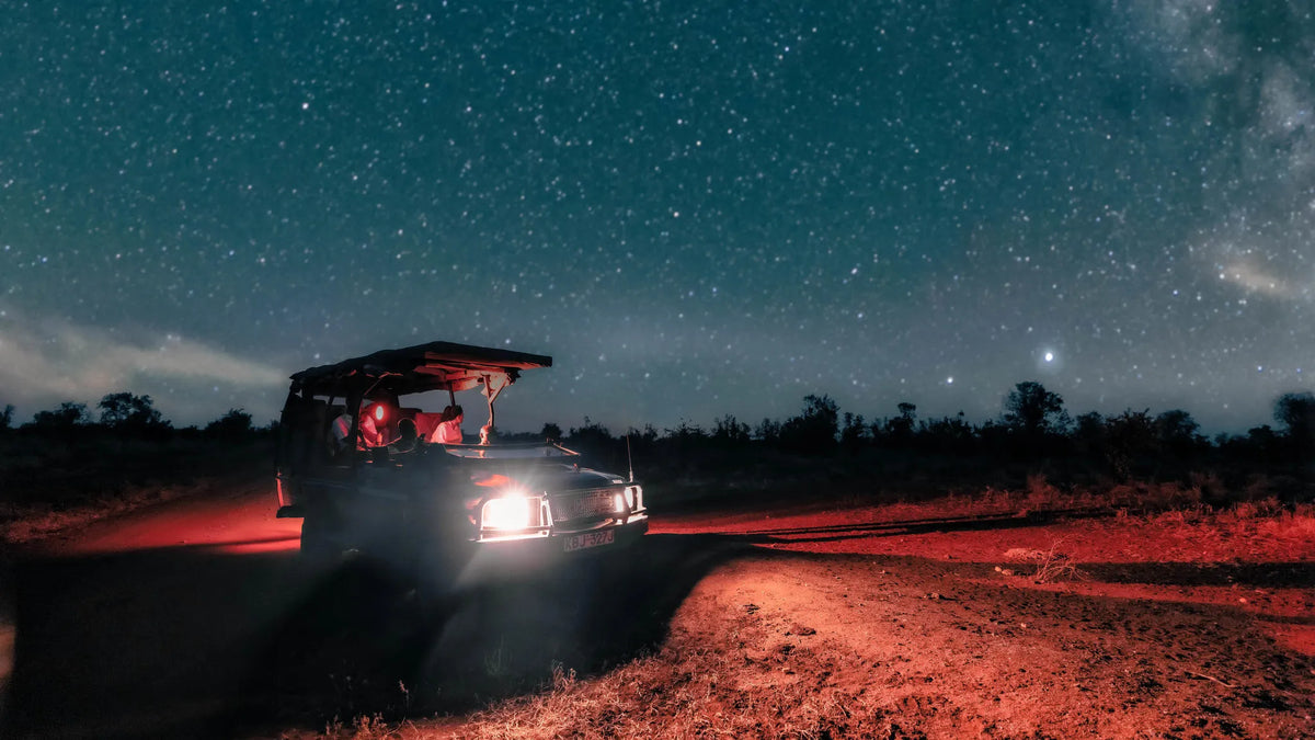 Elsa’s Kopje Meru Night Game Drives at Elewana Elsa’s Kopje Meru, Meru National Park, Kenya.